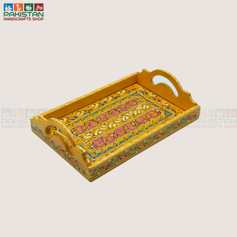 Wooden Truck-Art Tray