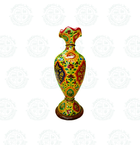 Camel Skin Vase Lamp