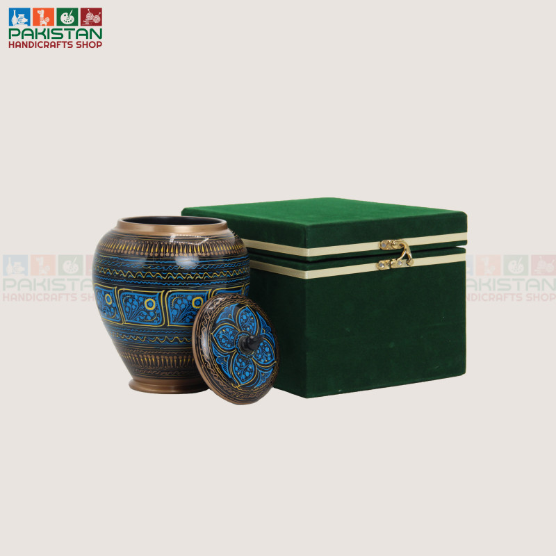 Lacquer Candy Jar With Box