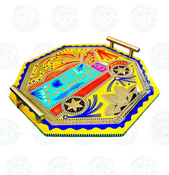 Chamak Patti Tray (8 Corner)