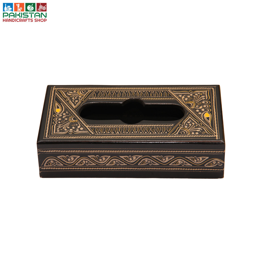 Lacquer Tissue Box