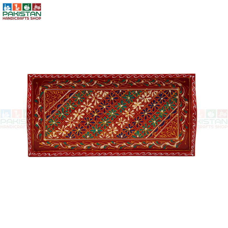 Wooden Truck Art Tray