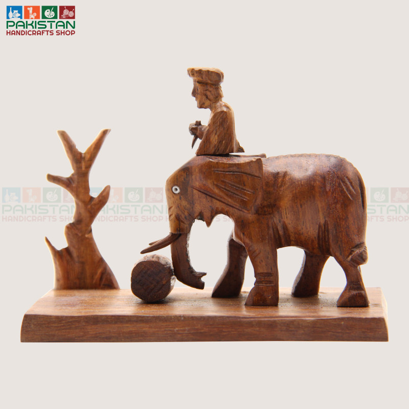 Wooden Elephant 2