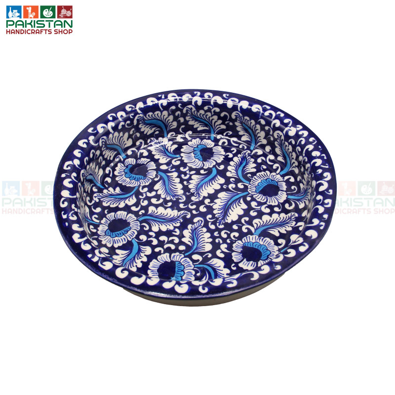 Blue Pottery Platter