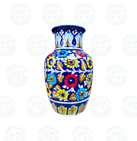 Blue Pottery Vase
