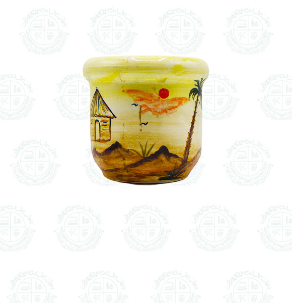 Blue Pottery Planter New Art