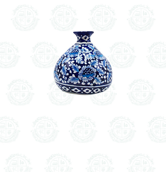 Blue Pottery vase Matka