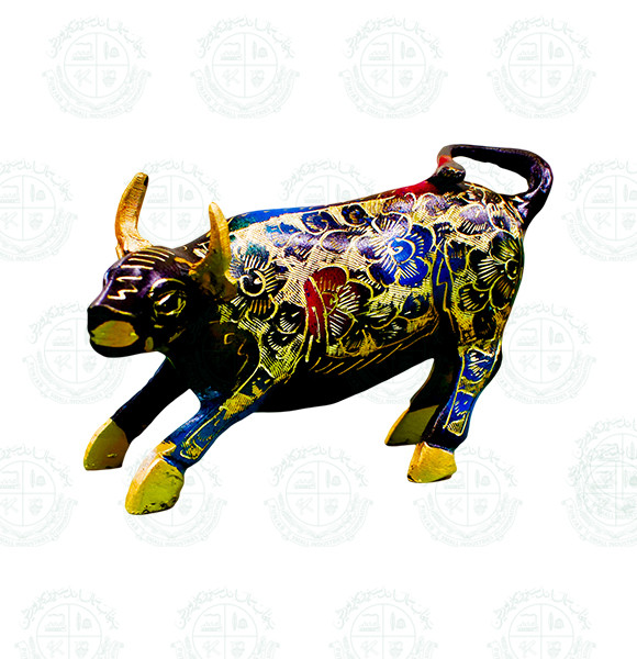 Bull (Brass Engraving)