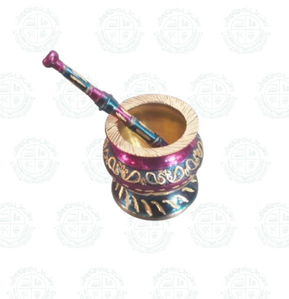 Mortar and Pestle Diamond Work