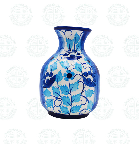Blue Pottery vase art
