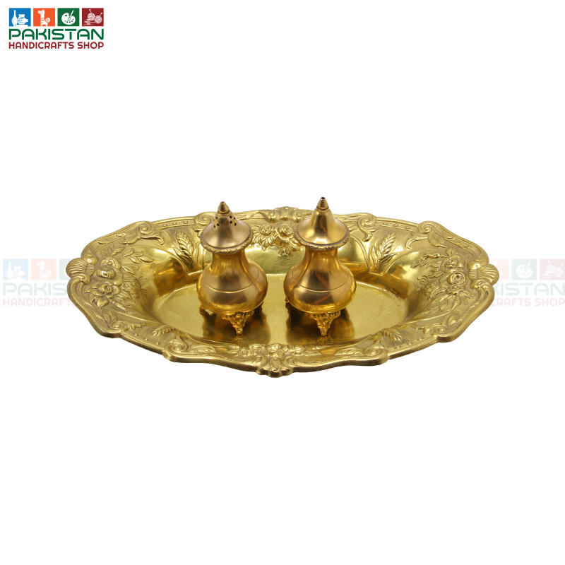 Brass Salt Set