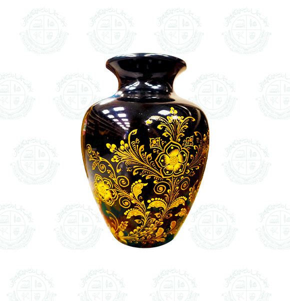Lacquer Art Vase