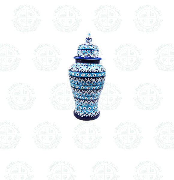 Blue Pottery chines jar (EXL)