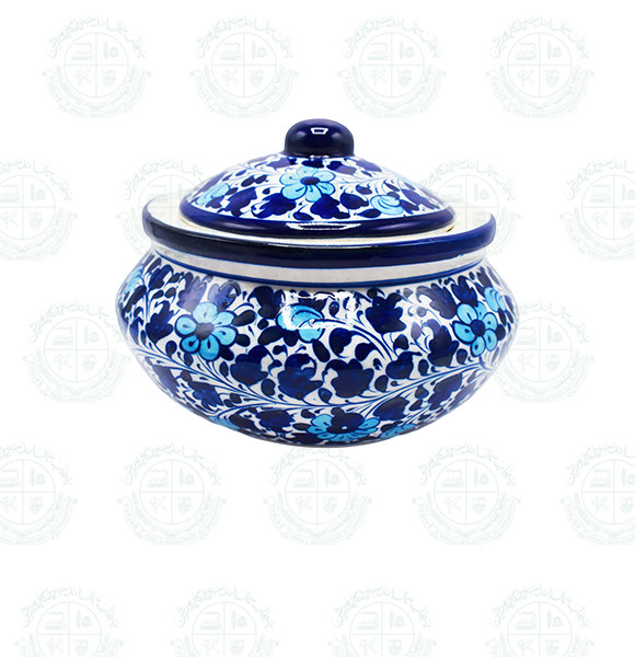 Blue Pottery Handi (Large)