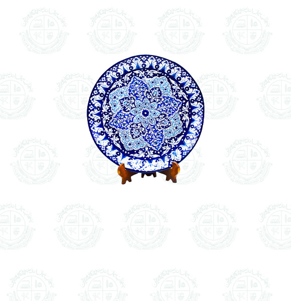 Blue Pottery Dish Mandi  (EXL-L)