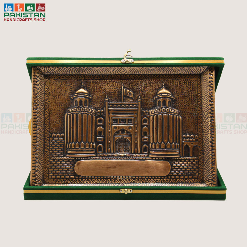 Copper Qilla Plate With Box
