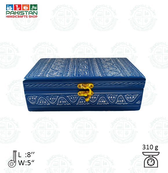 Jewelry Box Blue Kashi