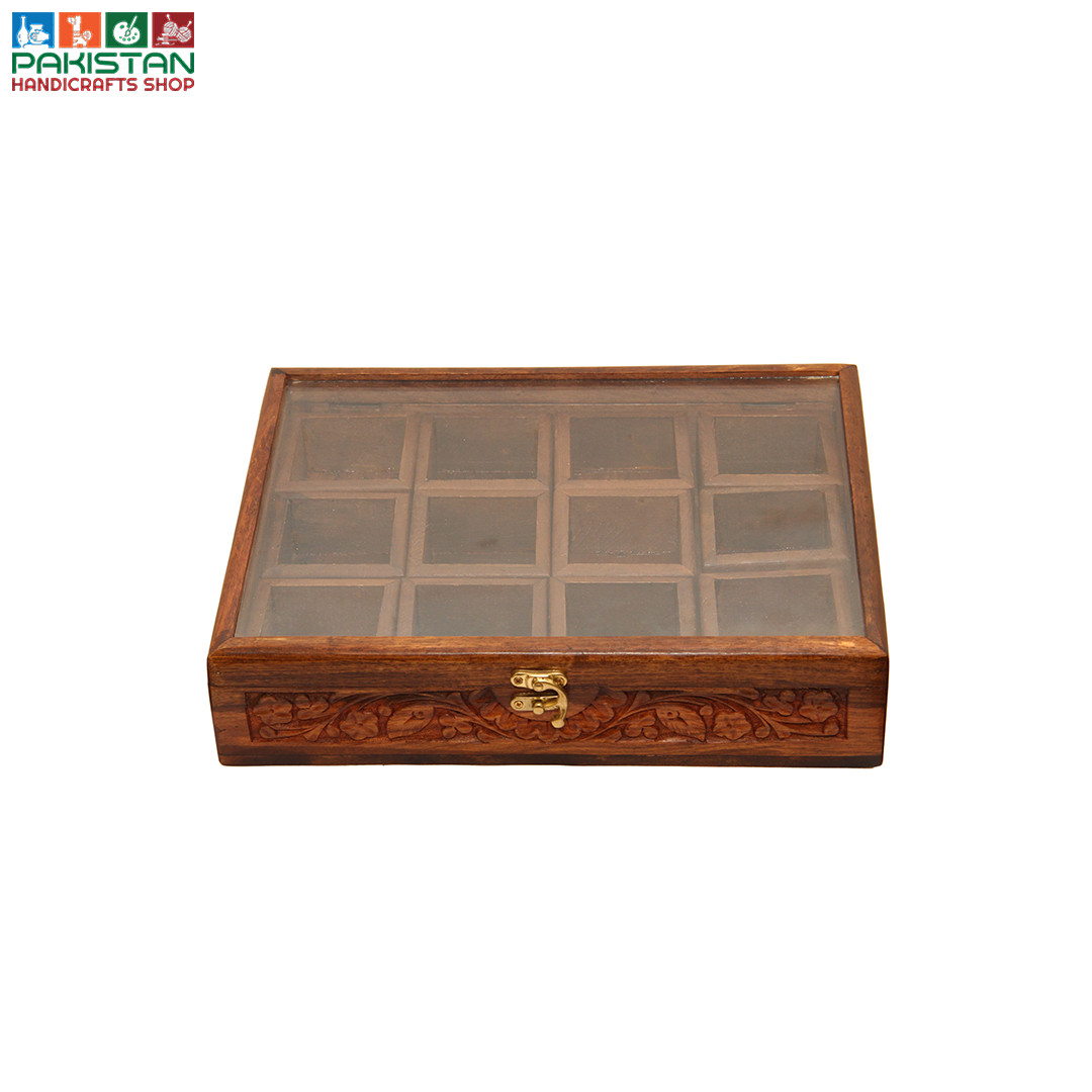Wooden Masala Box