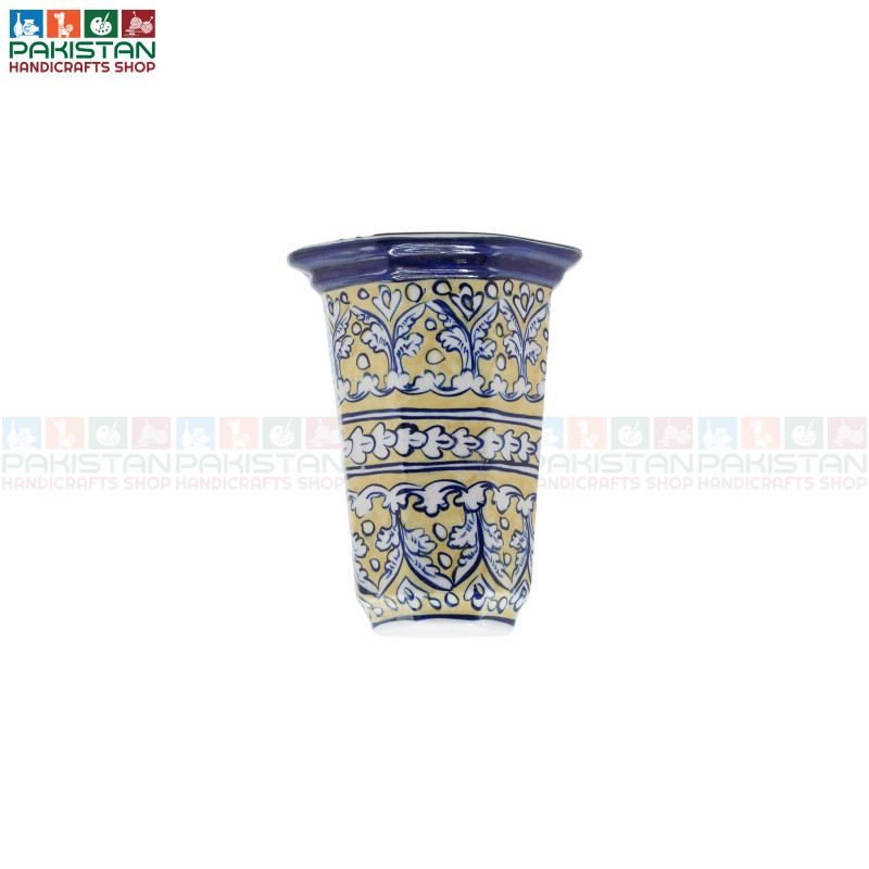 Blue Pottery VASE Hanging S