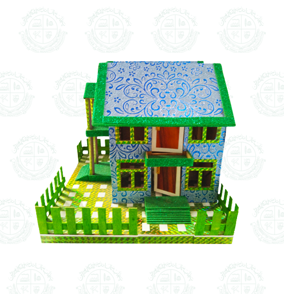 Wooden House Coloured