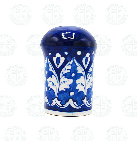 Blue Pottery Salt Pot