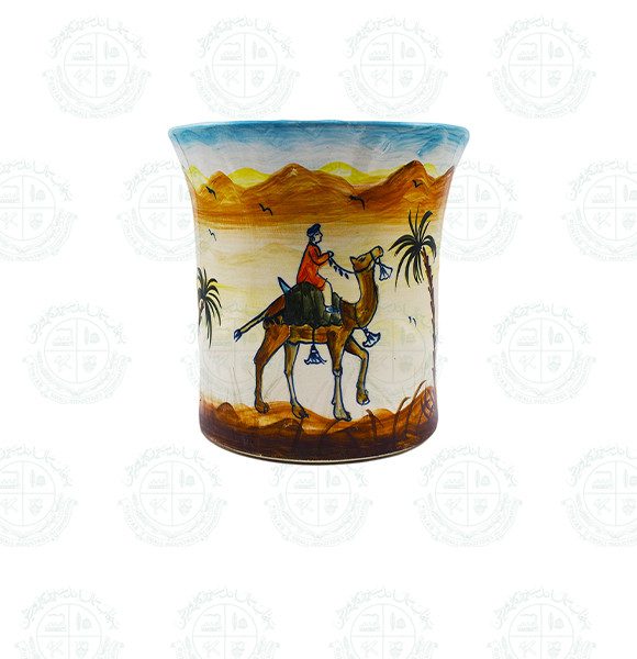 Blue Pottery Planters