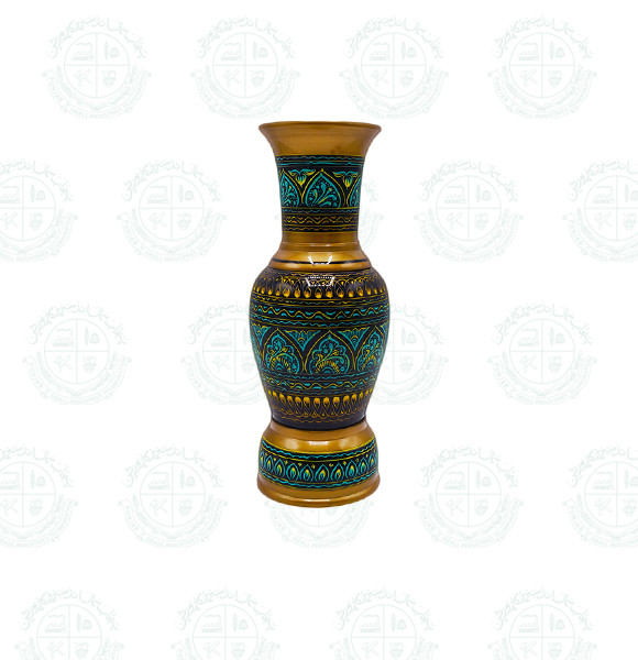 Vase Wood Niddle art (S)