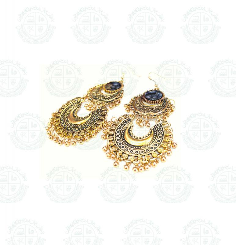 Earrings Mirror Work