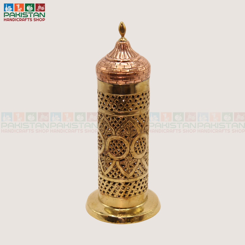 Copper Candle Antique