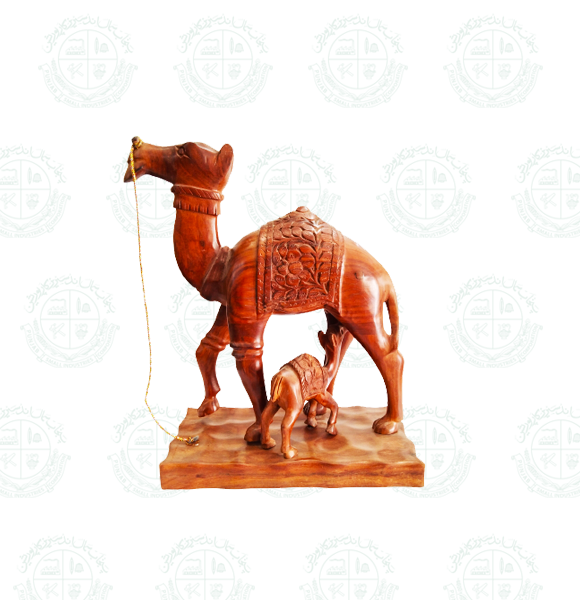 Camel With Woodbase