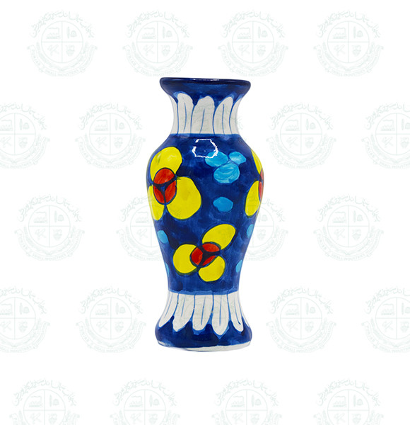Blue Pottery vase Tinny
