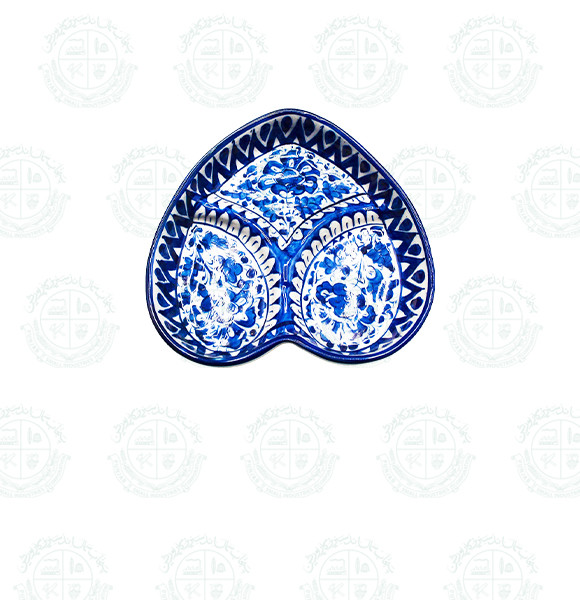 Blue Pottery Dry Fruit Dish (S)