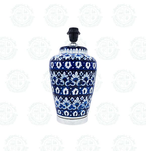 Lamp Blue Pottery (M)