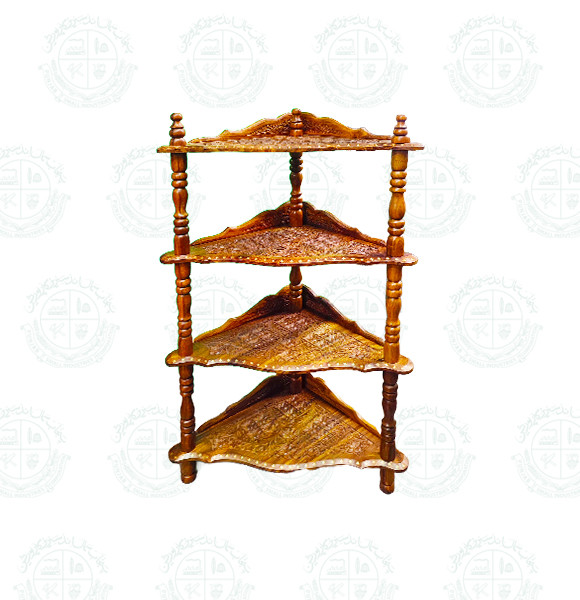 Wooden Corner Shelf