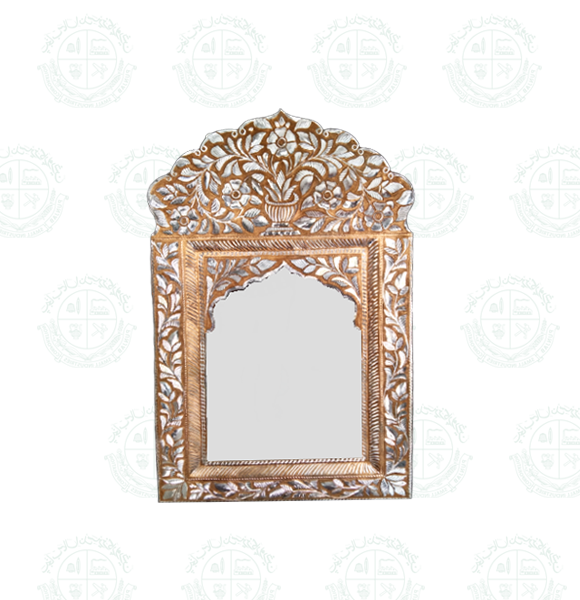 Mirror Aluminium Crowned