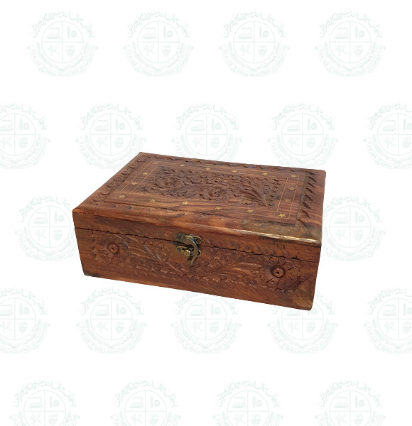 Jewellery Box with Brass Work