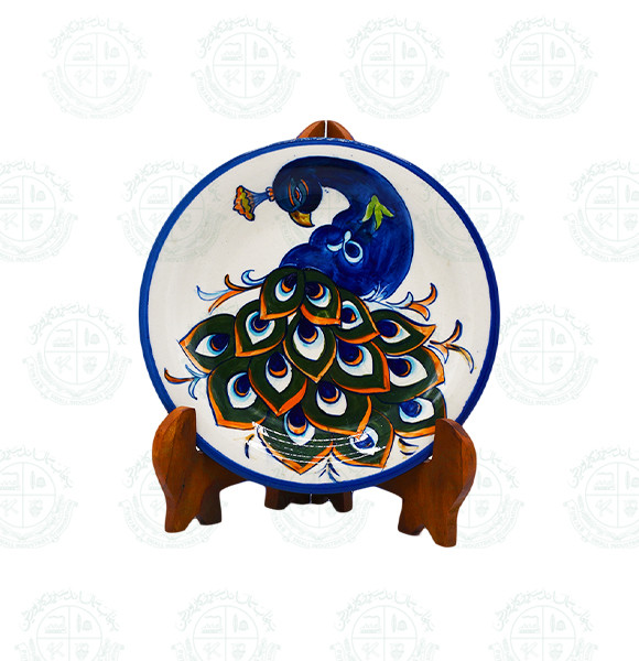 Wall Hanging Peacock Plate