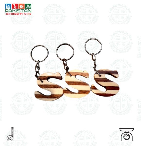 Wooden Keychain Different
