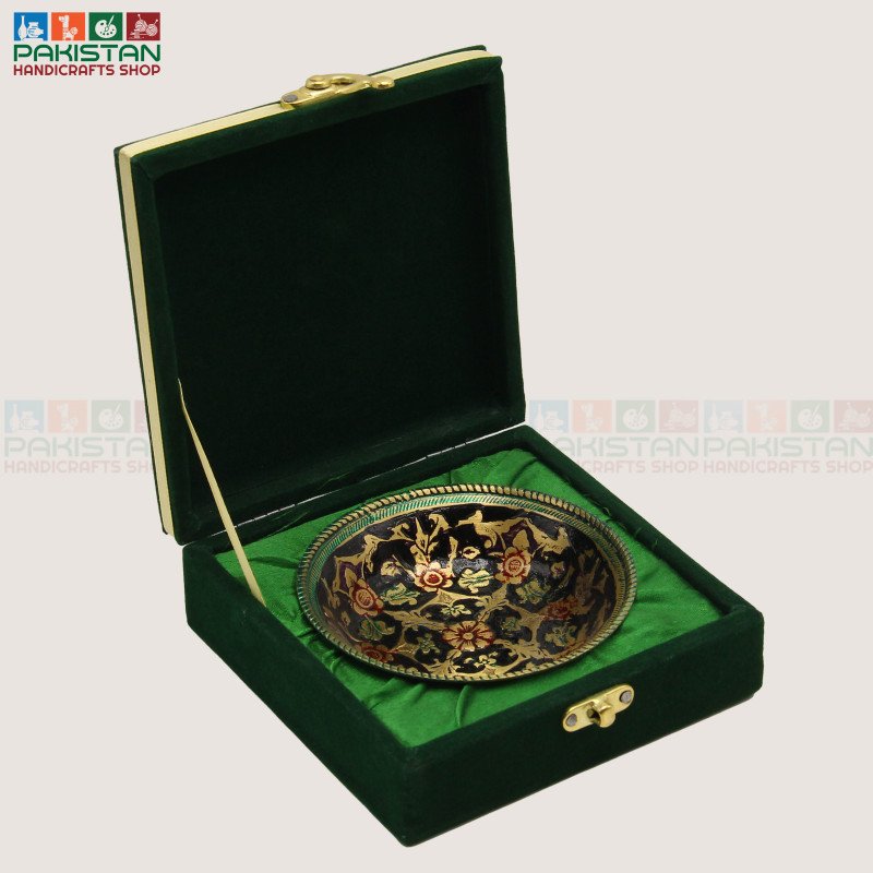 Brass Bowl With Box