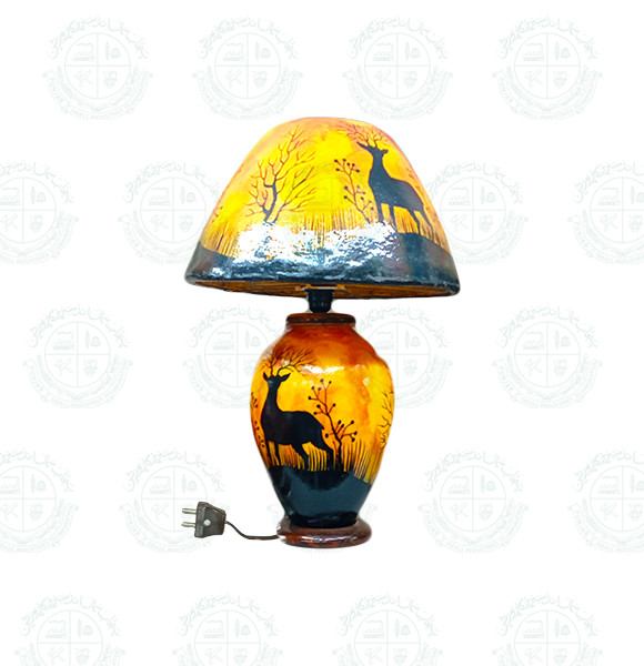 Camel Skin Shade Lamp (Medium)