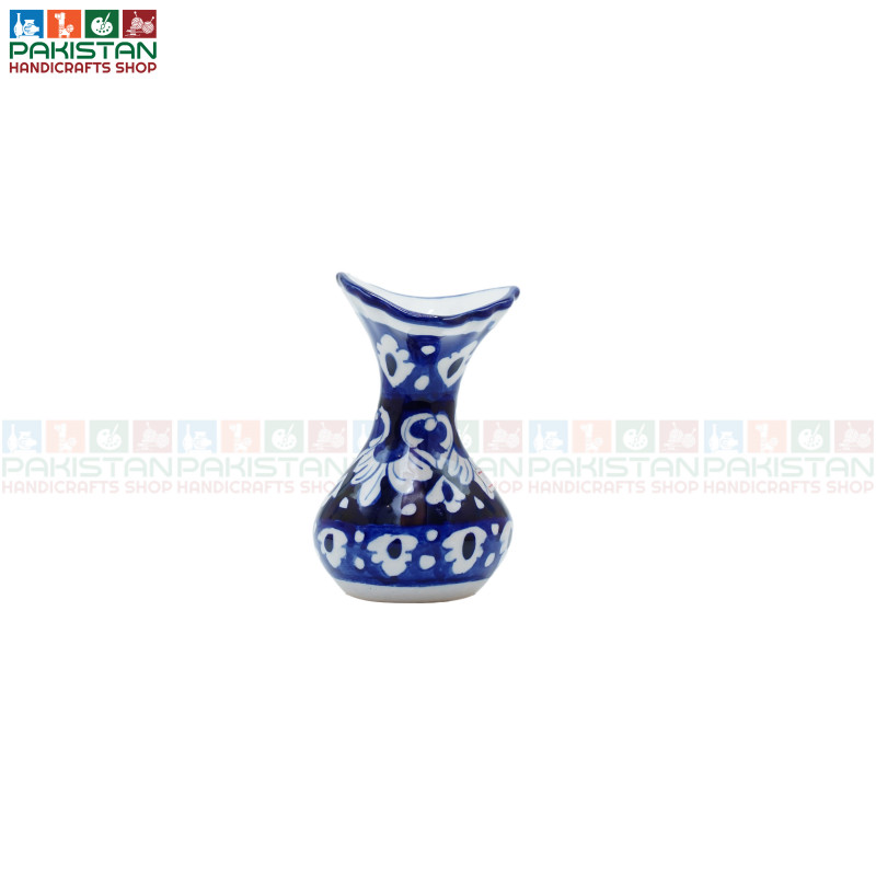 Blue Pottery Vase