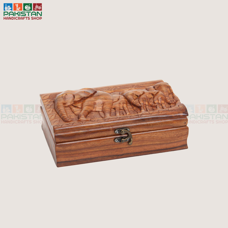 Wooden Carving Box