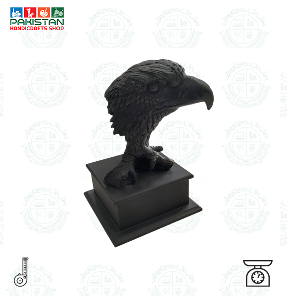 Shaheen Head Black Polystone