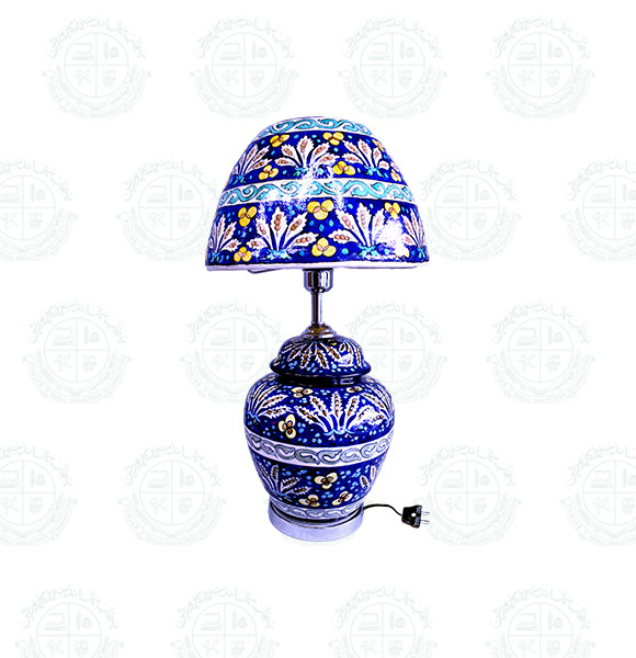 Lamp + Camel Skin Shade