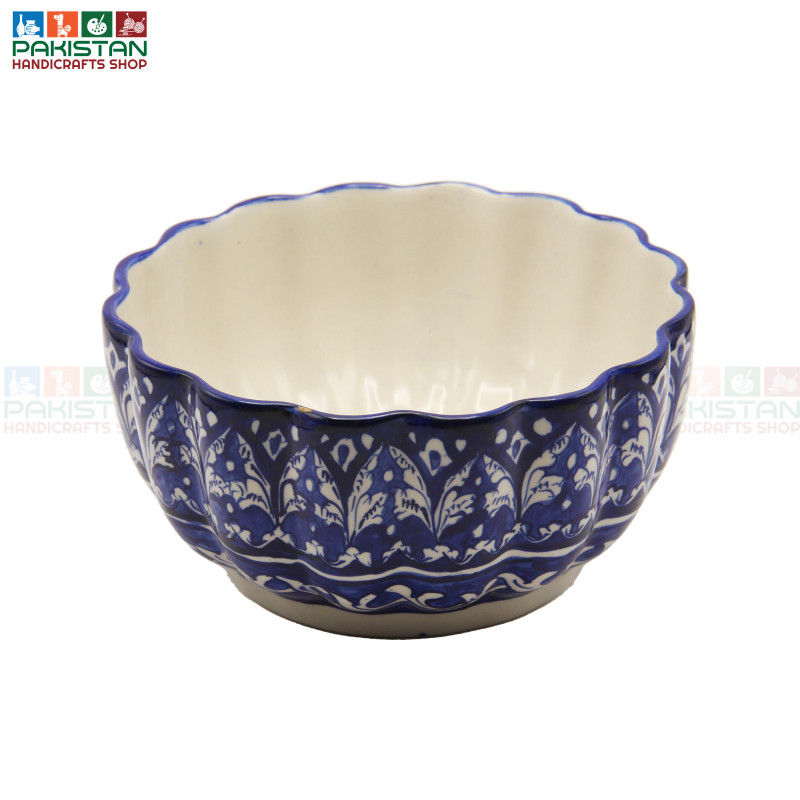 Blue Pottery Bowl