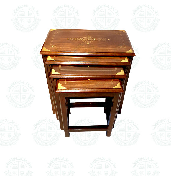 Brass Nest Table Set