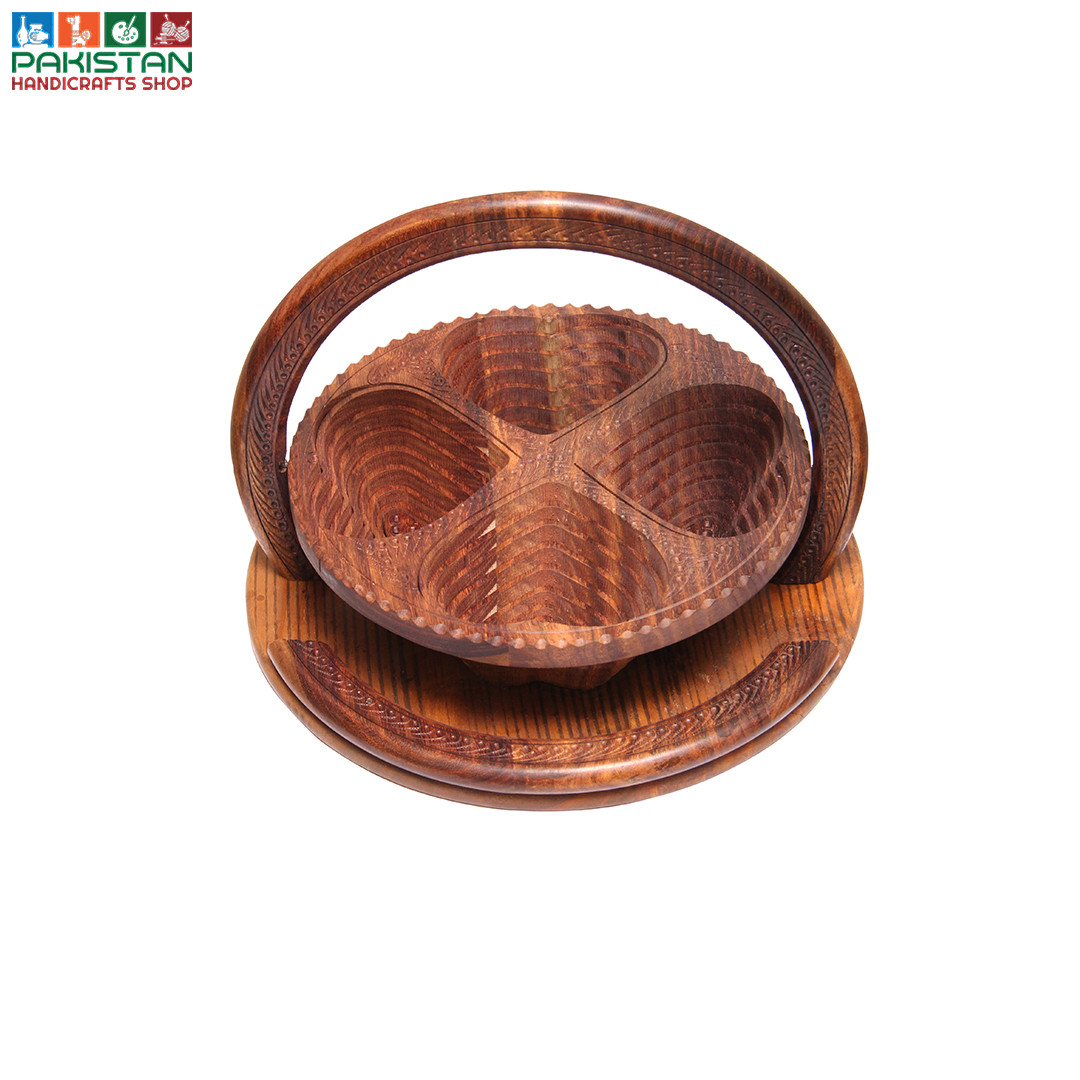 Carving Dry Fruit Basket