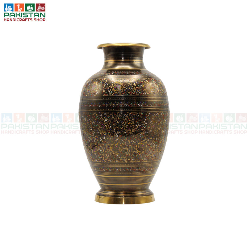 Brass China Jar